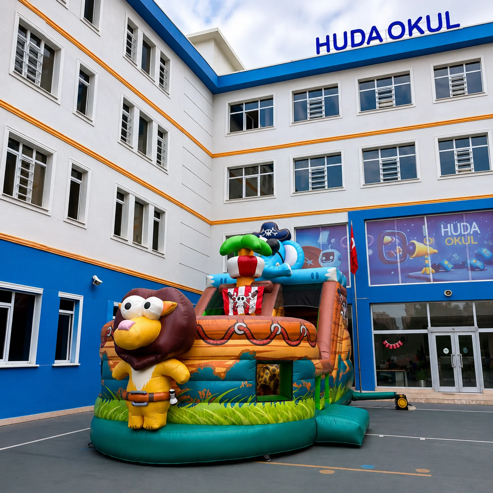 Kirala Bizden Korsan Gemisi şişme oyun alanı kiralama