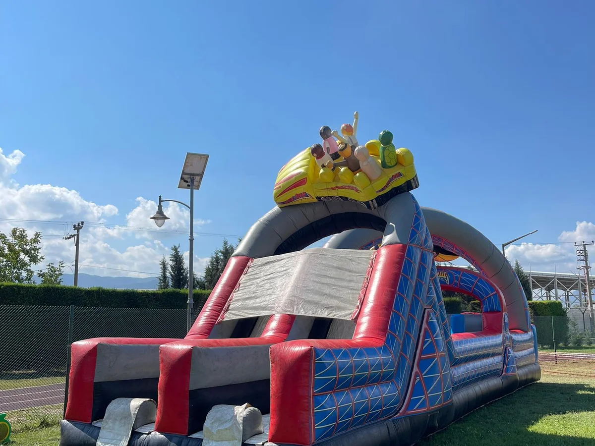 Kirala Bizden Roller Coaster Şişme Oyun Ünitesi şişme oyun alanı kiralama