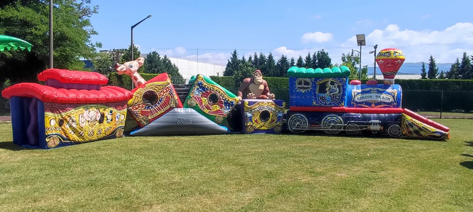 Sirk Treni Şişme Oyun Alanı kiralama — Kirala Bizden