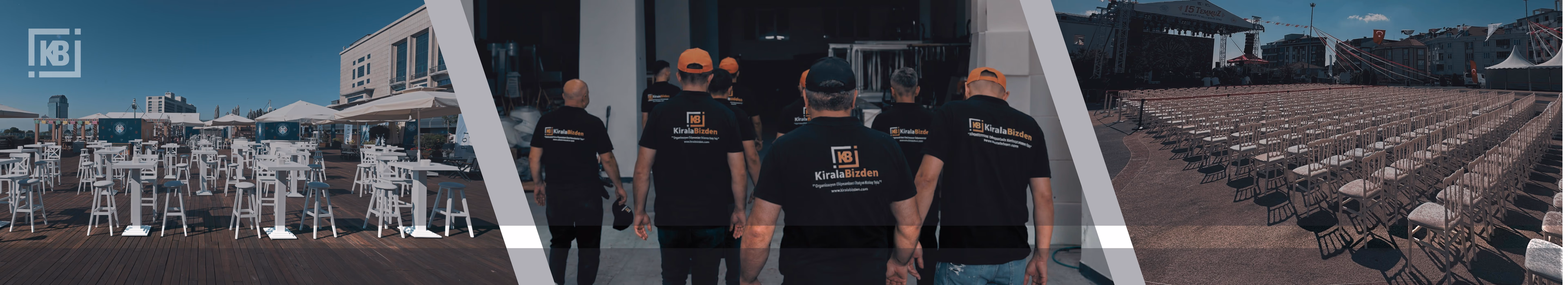 Kirala Bizden iletişim — etkinlik ekipmanı kiralama