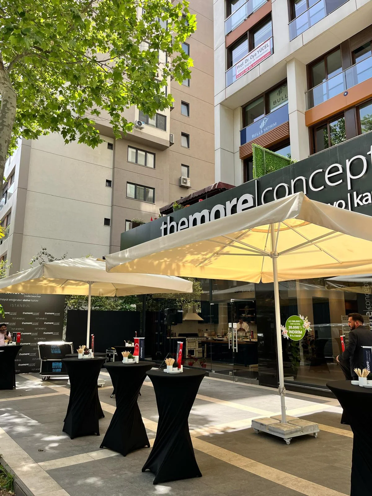 Banket Bistro Masa Beyaz kiralama — görsel 2