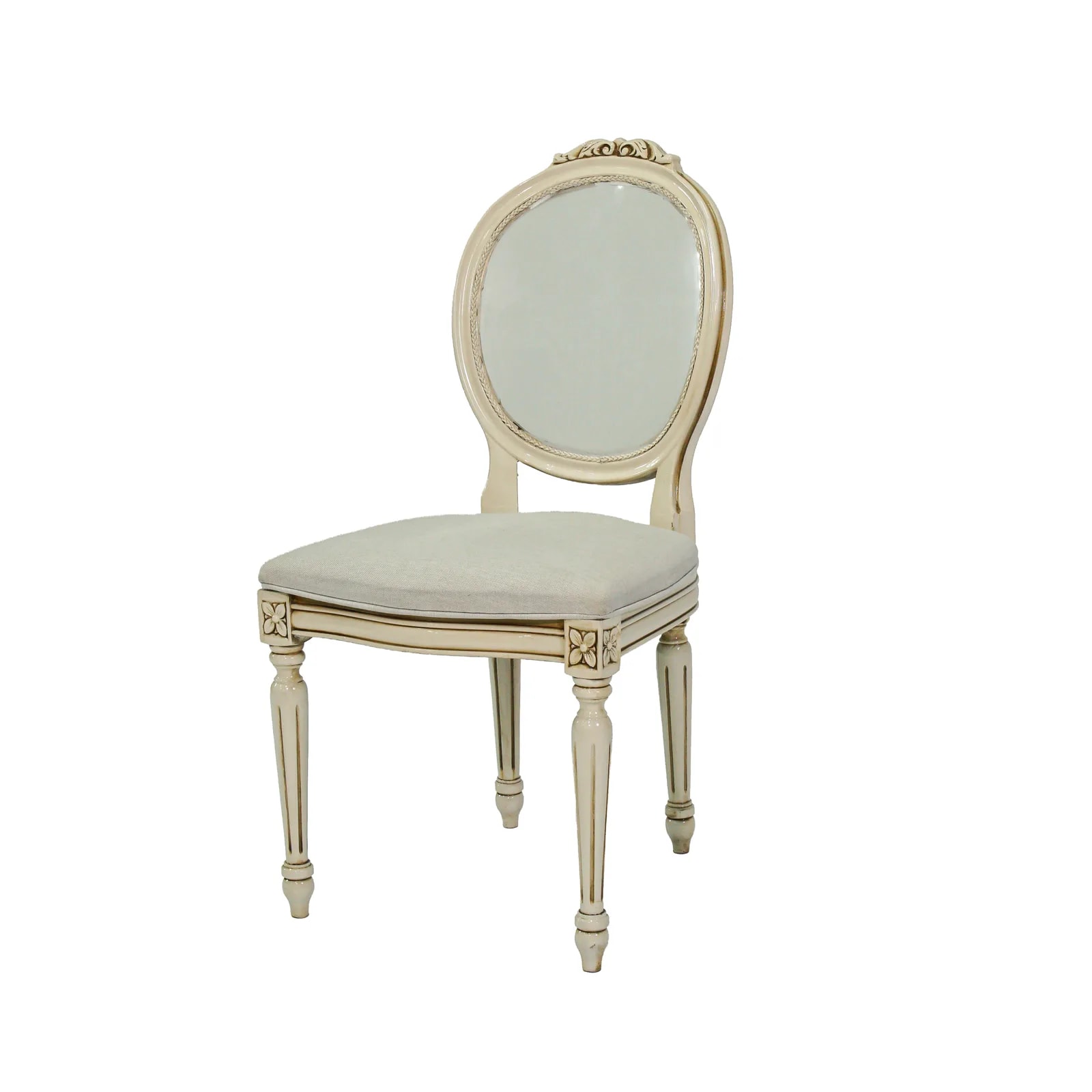 Louis XVI Madalyon Eskitme Sandalye kiralama