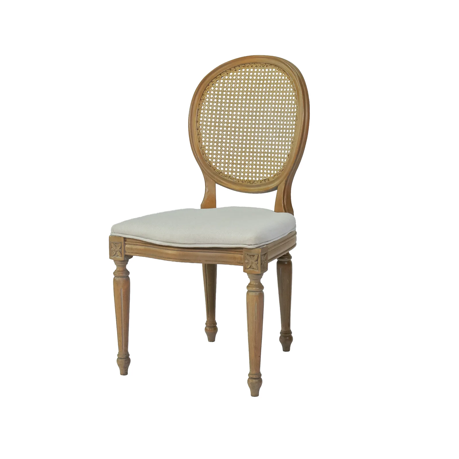 Louis XVI Madalyon Kahve Sandalye kiralama — görsel 2