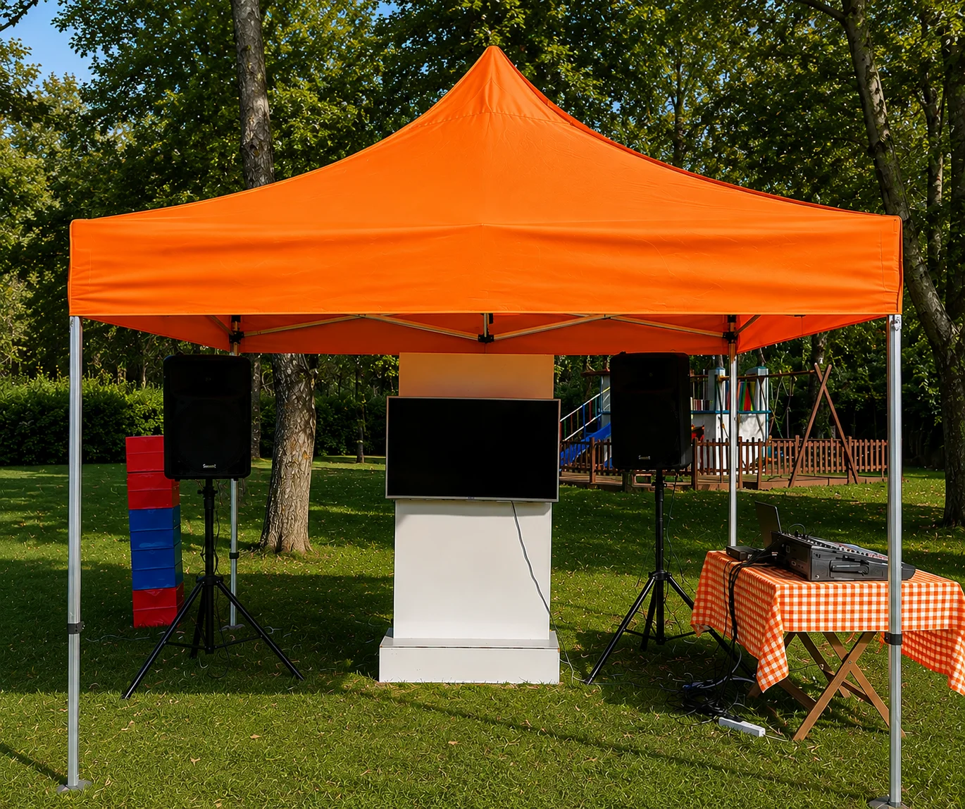 Özel Üretim Renk 3X3 Gazebo Çadır kiralama — görsel 4